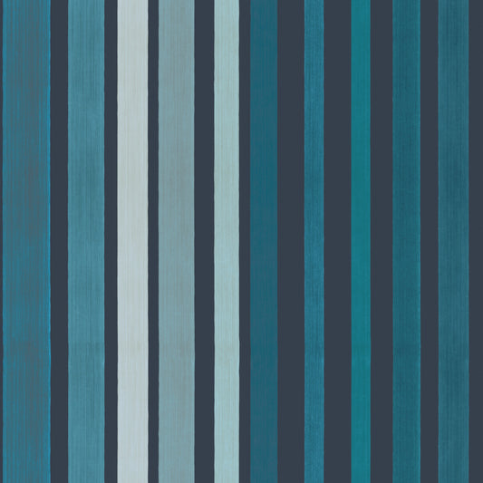 110/9042-CS CAROUSEL STRIPE Blue Cole & Son Wallpaper