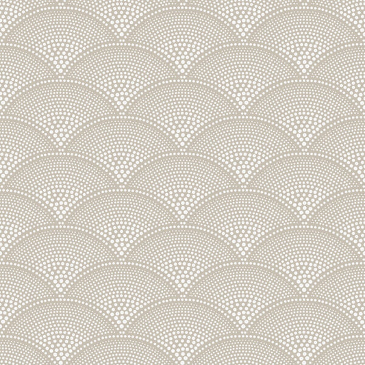 112/10034-CS FEATHER FAN Taupe Cole & Son Wallpaper