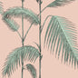 112/2005-CS PALM LEAVES PLASTER PINK/MINT COLE & SON Wallpaper