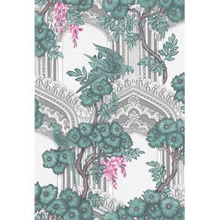 113/13039-CS BABYLON Teal Pink Cole & Son Wallpaper