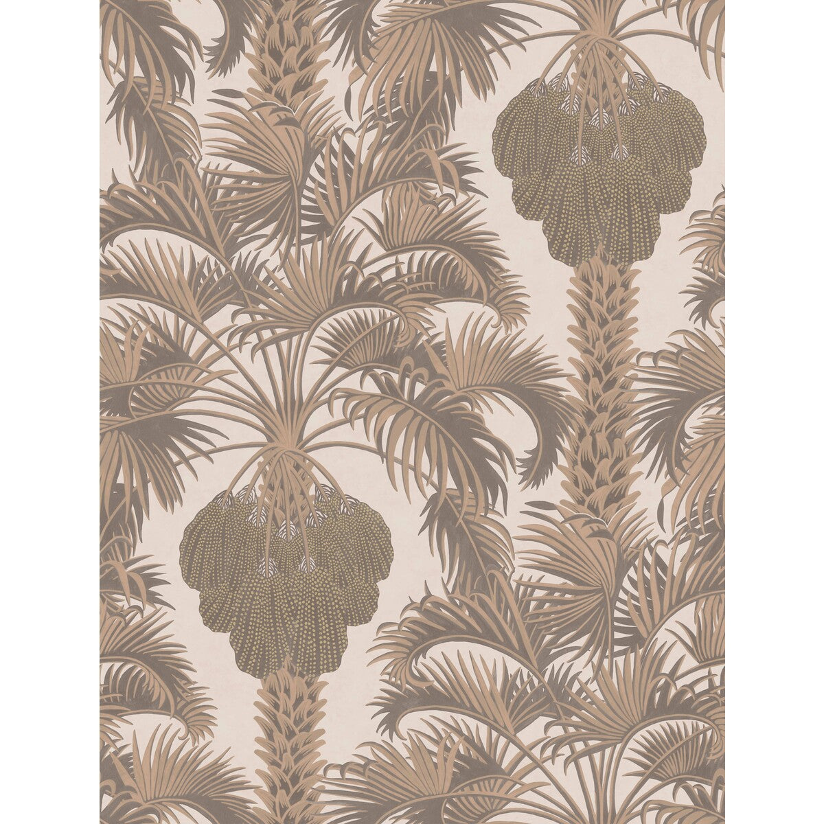 113/1002-CS HOLLYWOOD PALM Rose Gold Cole & Son Wallpaper