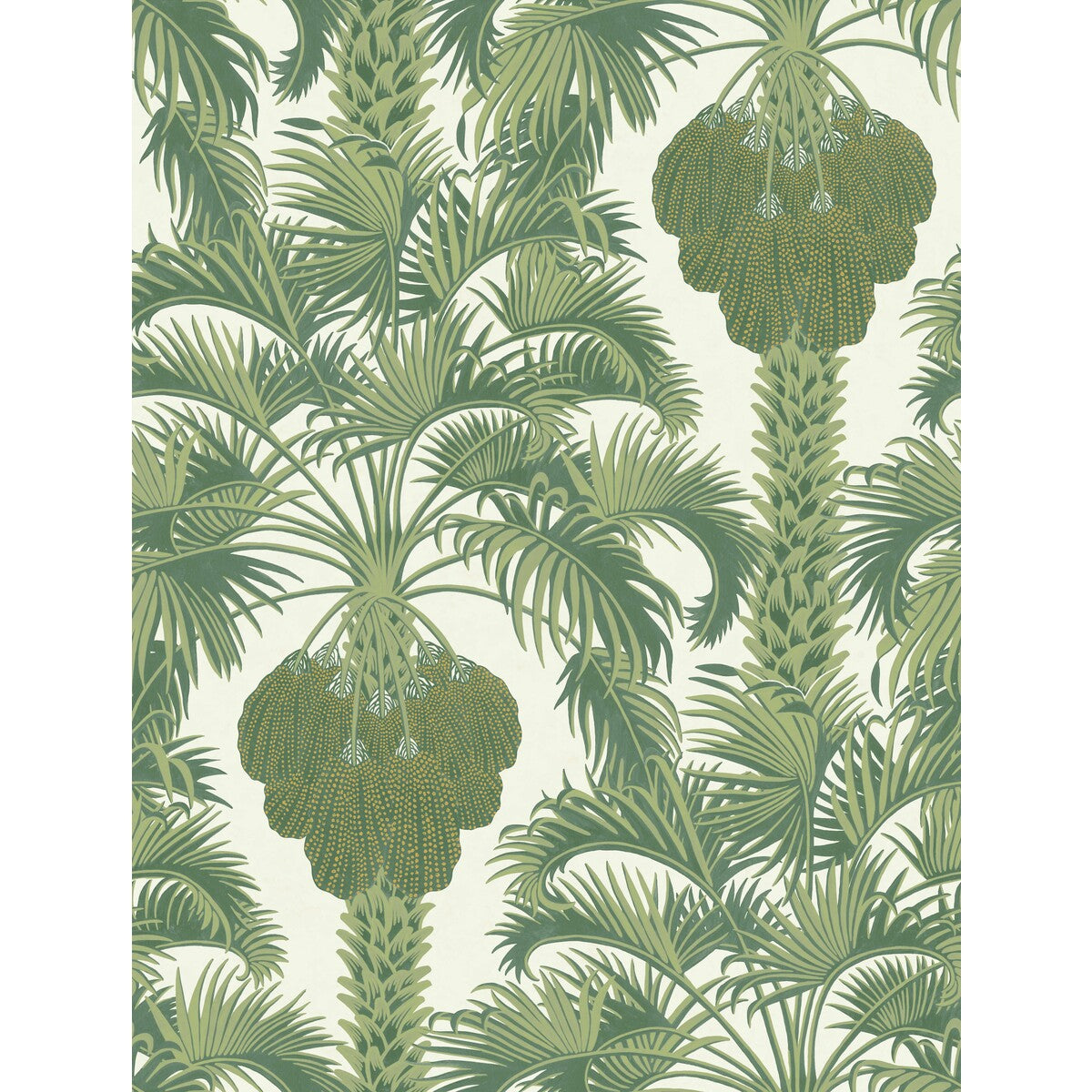 113/1004-CS HOLLYWOOD PALM Leaf Green Cole & Son Wallpaper