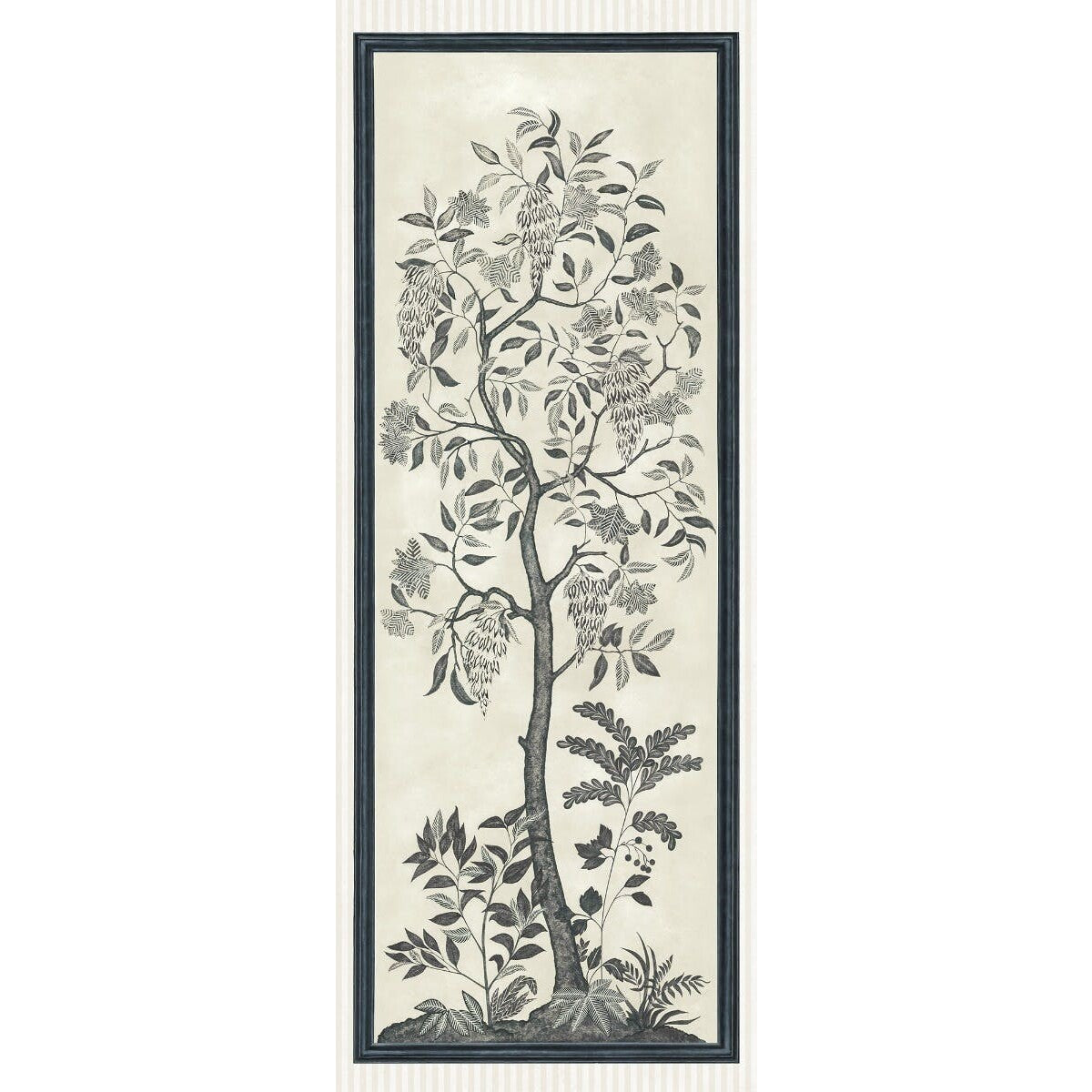 113/14041-CS TREES OF EDEN/ETERNITY CHARCOAL & PARCHMENT COLE & SON Wallpaper