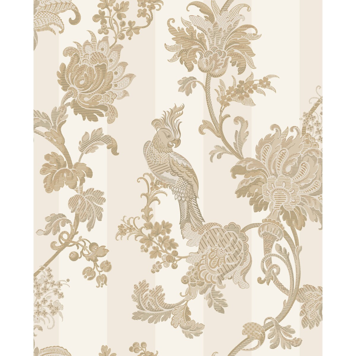 113/8021-CS ZERZURA GOLD & PARCHMENT COLE & SON Wallpaper