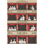 114/18037-CS TEATRO LINEN/ROUGE COLE & SON Wallpaper