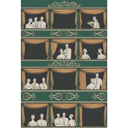 114/4009-CS TEATRO RACING CAR GREEN COLE & SON Wallpaper