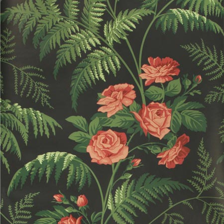 115/10030-CS FOREST Red L Green Charcoal Cole & Son Wallpaper