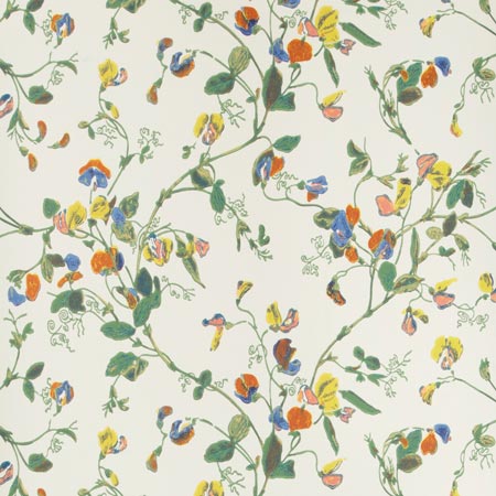 115/11032-CS SWEET PEA Autumnal Multi Cream Cole & Son Wallpaper