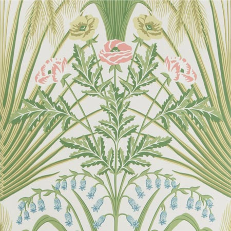 115/3008-CS BLUEBELL Spring Green Cream Cole & Son Wallpaper