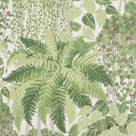 115/7021-CS FERN Leaf Green And Olive Cole & Son Wallpaper