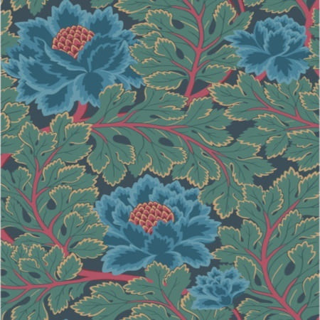 116/1003-CS Aurora Petrol Teal Ink Cole & Son Wallpaper