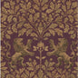 116/10038-CS Boscobel Oak Gold Claret Cole & Son Wallpaper