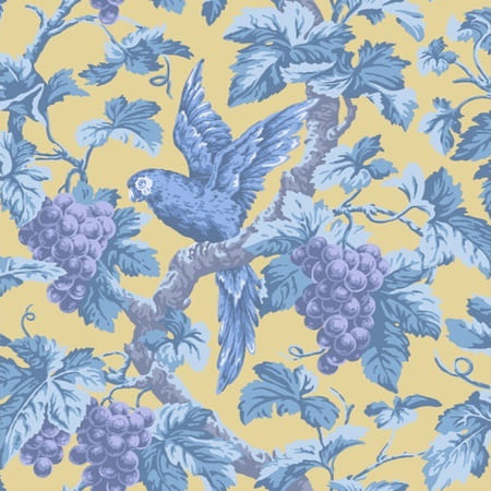 116/5017-CS Woodvale Orchard Hyacinth Ochre Cole & Son Wallpaper