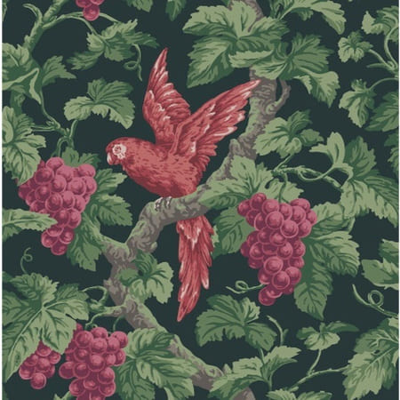 116/5020-CS Woodvale Orchard Ruby Charcoal Cole & Son Wallpaper