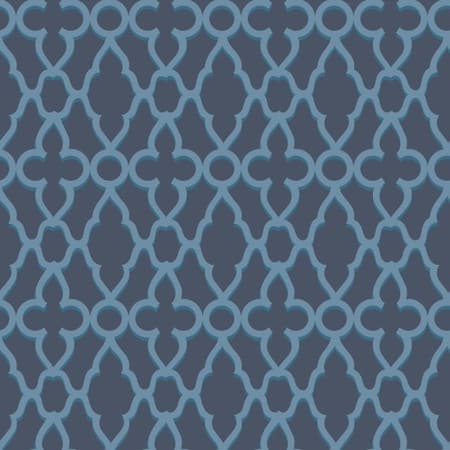 116/6024-CS Treillage Cerulean Midnight Cole & Son Wallpaper