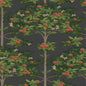 117/1003-CS Orange Blossom Orange & Spring Green Black Cole & Son Wallpaper