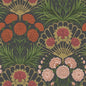 117/14043-CS Flamenco Fan Cerise Dark Tangerine Gold Blk Cole & Son Wallpaper