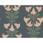 117/3009-CS Angels Trumpet Coral & Viridian On Ink Cole & Son Wallpaper