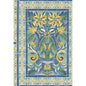 117/5013-CS Triana Canary Yellow & China Blue On Teal Cole & Son Wallpaper