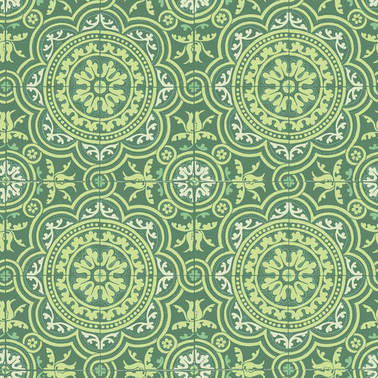 117/8023-CS Piccadilly Leaf Green & Mint On Forest Cole & Son Wallpaper