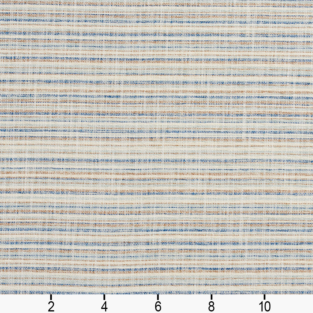 1182 Small Scale,Stripe Coastal Blue Charlotte Fabrics