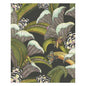 119/1002-CS HOOPOE LEAVES OLIVE BLACK COLE & SON Wallpaper