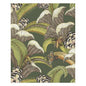 119/1003-CS HOOPOE LEAVES SPRING GREEN AND CORAL COLE & SON Wallpaper