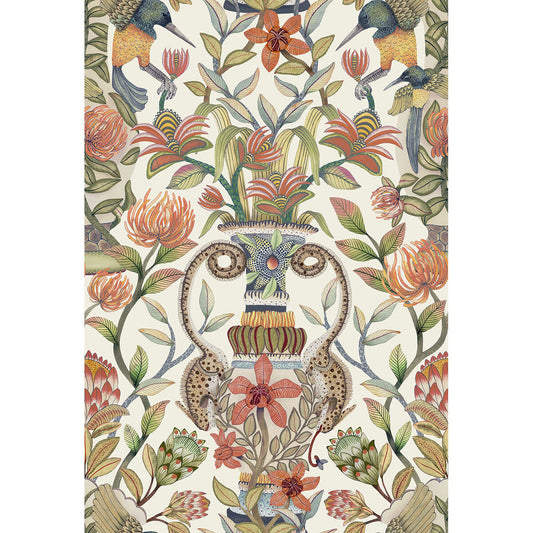 119/10043-CS PROTEA GARDEN OGRN&TNGRN/WHT COLE & SON Wallpaper