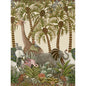 119/11047-CS LETABA MARCH GRASSCLOTH SPGRN&GNGR/CRM COLE & SON Wallpaper
