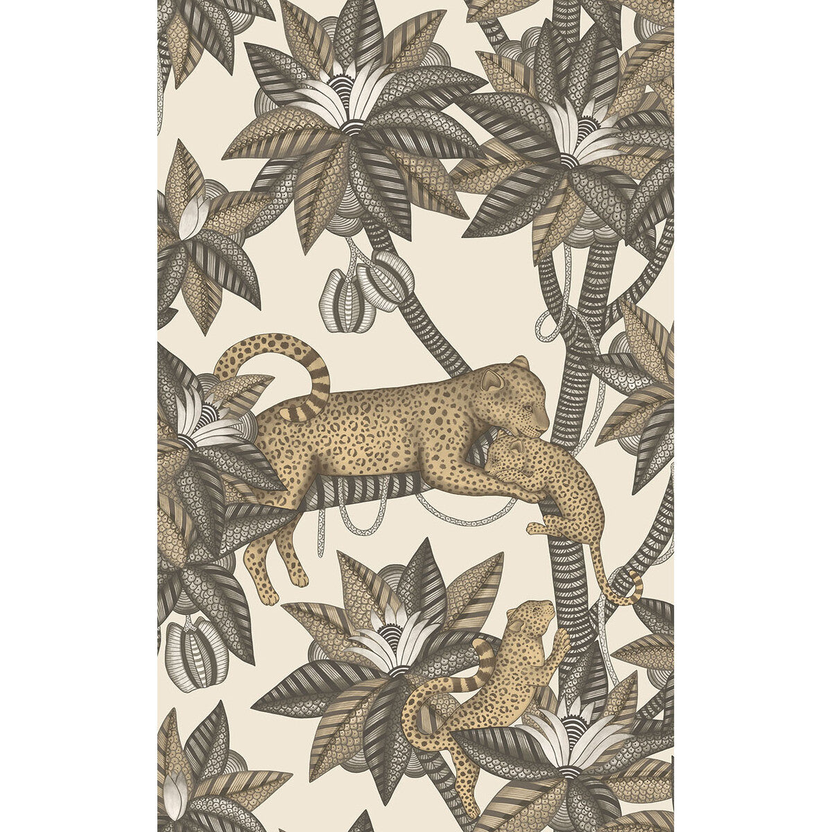 119/3013-CS SATARA SOOT&METGLD/LINEN COLE & SON Wallpaper