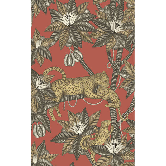 119/3014-CS SATARA SOOT&METGLD/ROUGE COLE & SON Wallpaper