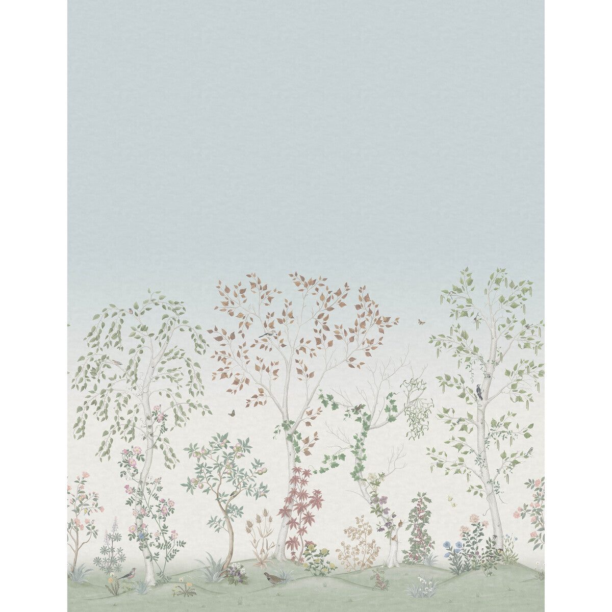 120/6018-CS SEASONAL WOODS CLEAR SKIES COLE & SON Wallpaper