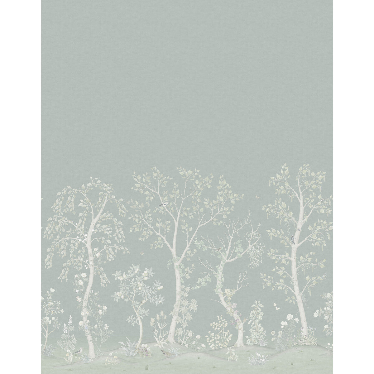 120/6020M-CS SEASONAL WOODS JADE / SAGE PEARL COLE & SON Wallpaper
