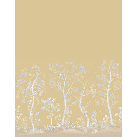 120/6024M-CS SEASONAL WOODS GOLD PEARL COLE & SON Wallpaper
