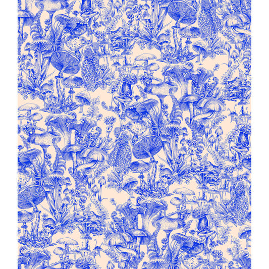 122/1002-CS FUNGI FOREST NAVY COLE & SON Wallpaper