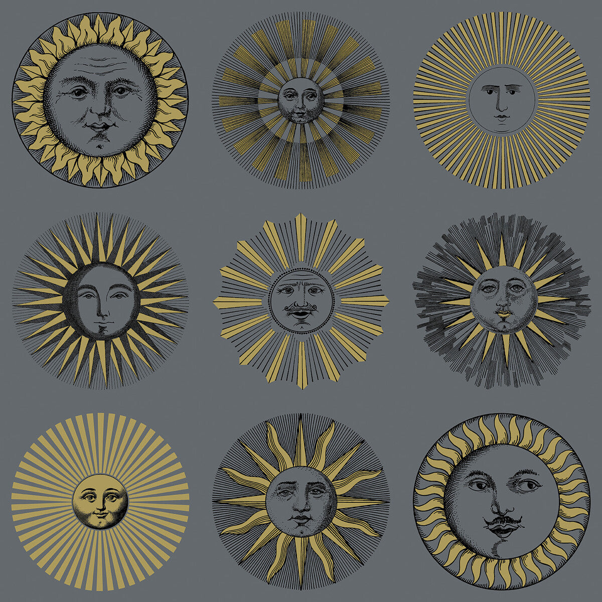 123/1004-CS SOLI MIDNIGHT & SOFT GOLD COLE & SON Wallpaper