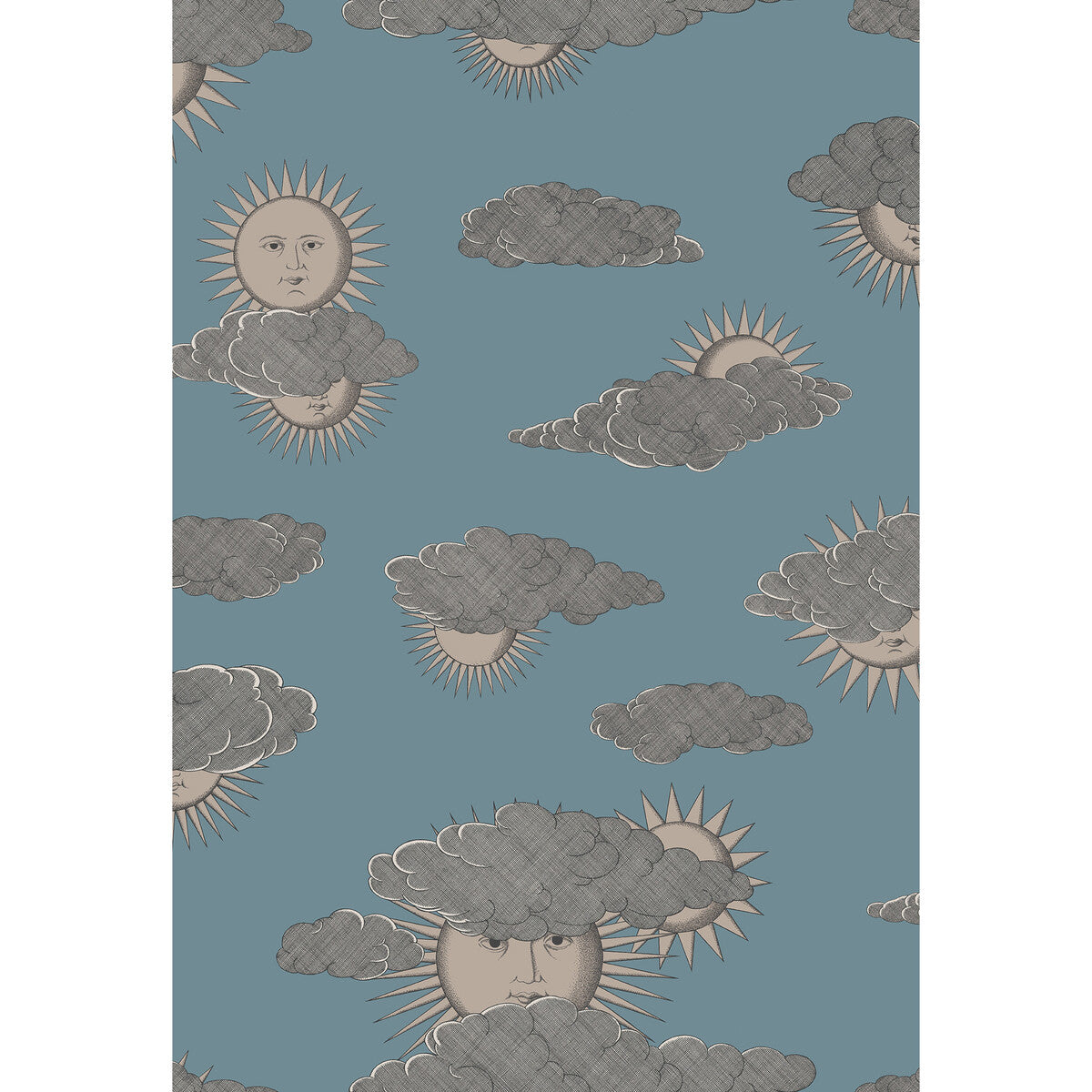 123/2010-CS SOLI E NUVOLE TEAL COLE & SON Wallpaper