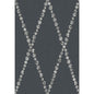 123/4017-CS CAMMEI SILVER ON INK COLE & SON Wallpaper