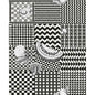 123/6030-CS FRUTTA E GEOMETRICO BLACK COLE & SON Wallpaper