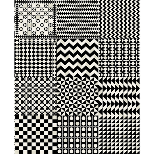 123/7032-CS GEOMETRICO BLACK & WHITE COLE & SON Wallpaper