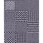 123/7033-CS GEOMETRICO MAGENTA & INK COLE & SON Wallpaper