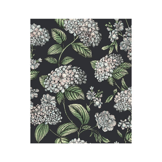 123/8038-CS RAMO DI ORTENSIA CHARCOAL COLE & SON Wallpaper