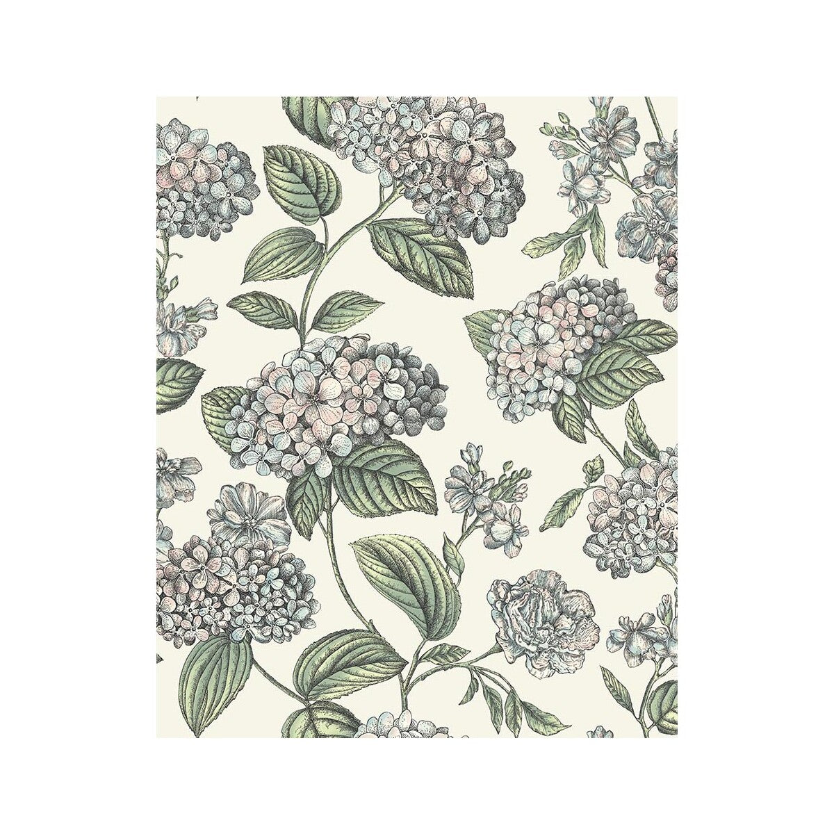 123/8039-CS RAMO DI ORTENSIA STONE COLE & SON Wallpaper