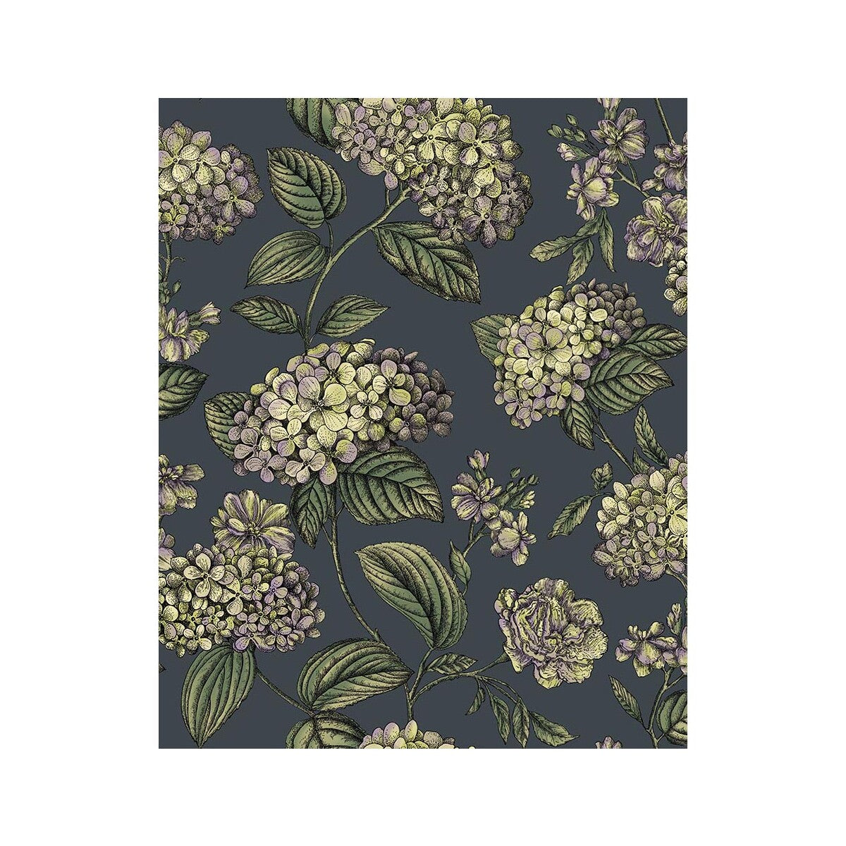 123/8042-CS RAMO DI ORTENSIA INK COLE & SON Wallpaper