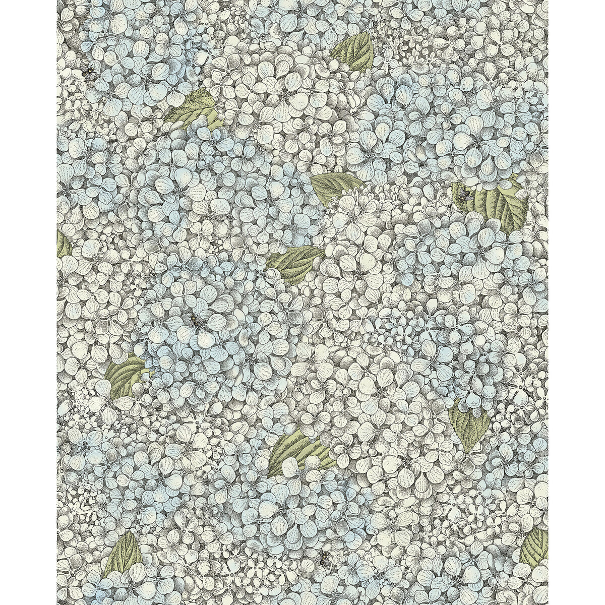 123/9044-CS ORTENSIA BLUE & CREAM COLE & SON Wallpaper