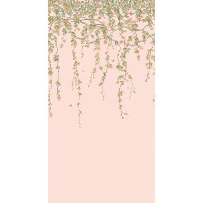 124/2009-CS HUMMINGBIRDS FLORA PINK COLE & SON Wallpaper