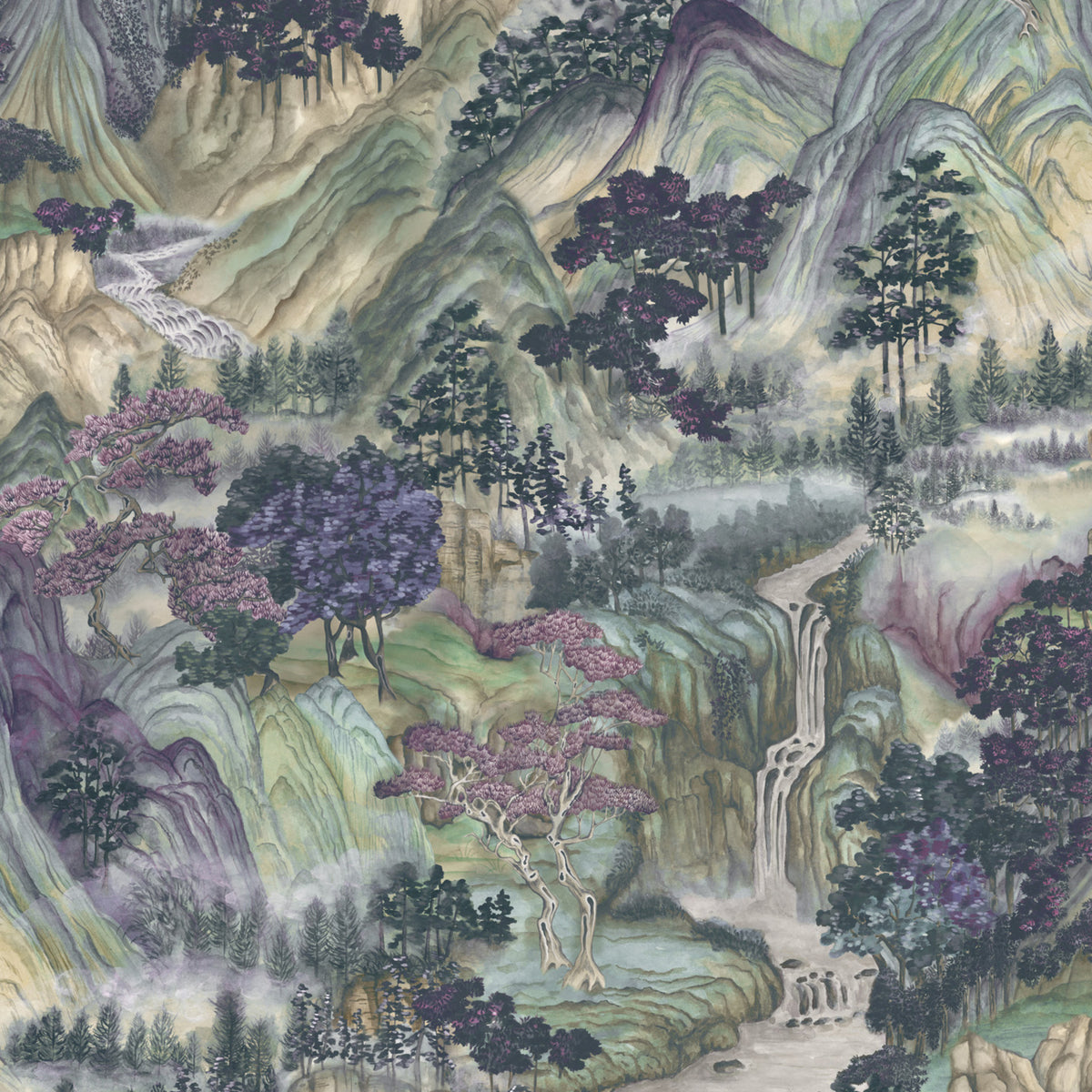 126/11039-CS COLE & SON MOUNTAINSCAPE ORIGINAL