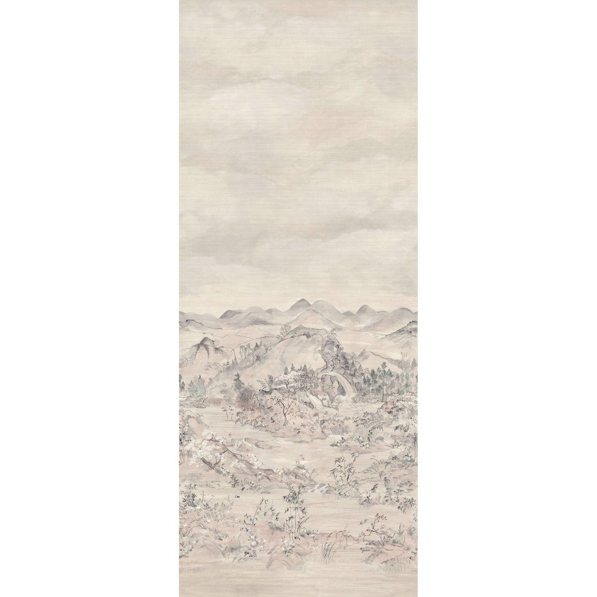 126/5017-CS COLE & SON JAPANESE CHINOISERIE SISAL PEARL