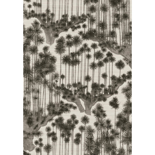 126/6023-CS COLE & SON JAPANESE WOODS SISAL CHARCOAL