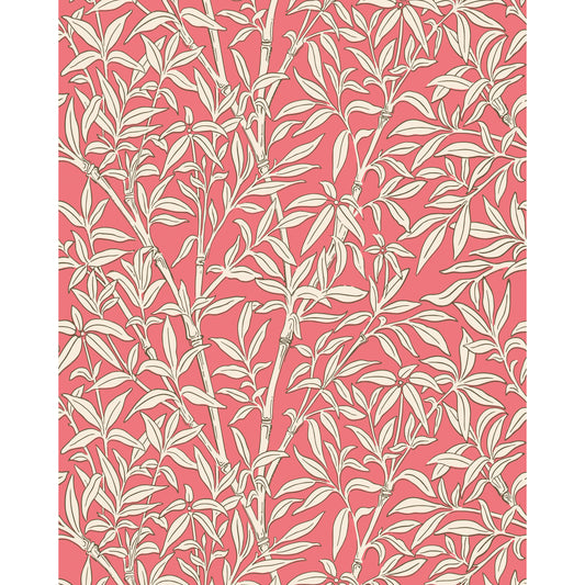 127/1001-CS COLE & SON BAMBOO FOREST CHALK/ROUGE